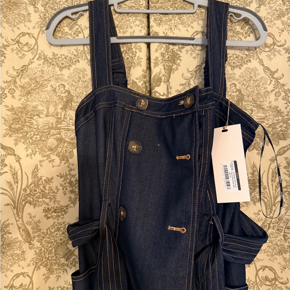Ciebon Drew Seamed Denim Maxi Dress - Picture 9 of 9
